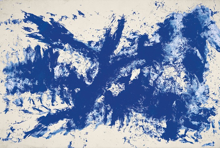 El International Klein Blue (IKB), de Yves Klein