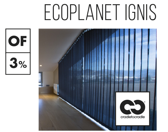 Tejido ecologico Bandalux Ecoplanet Ignis - Distribuidor Marbella Málaga Arte Villa